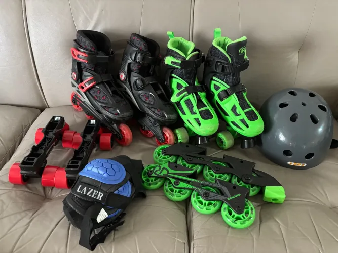 Patins roller TAM 33-36 ajustável 