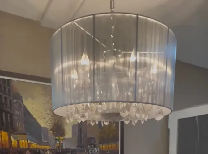 Lustre lindo para mesa de jantar