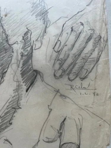 Raimundo Cela : conjunto de dois desenhos