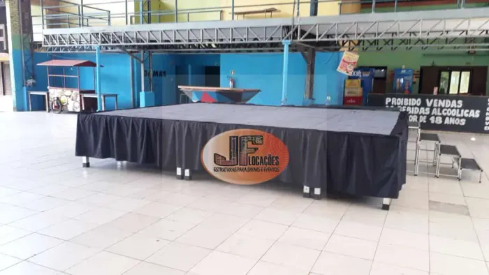 Palco para festas e eventos LOCAÇÃO