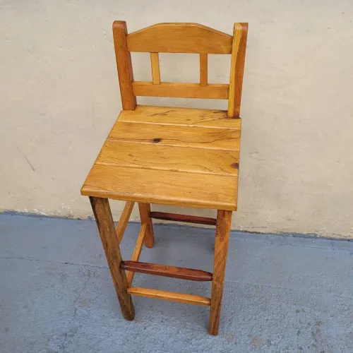 Banqueta alta colonial