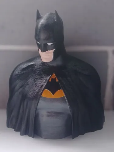Busto Decorativo Batman Action Figure Impressão 3D