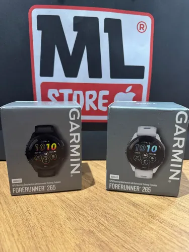 Garmin Forerunner 265 - Tela AMOLED e Music (Novo - Ate 21x no Cartao)