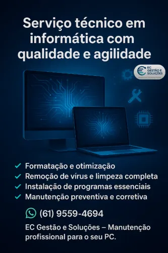 Assistência Técnica de Computadores - Segurança e Qualidade
