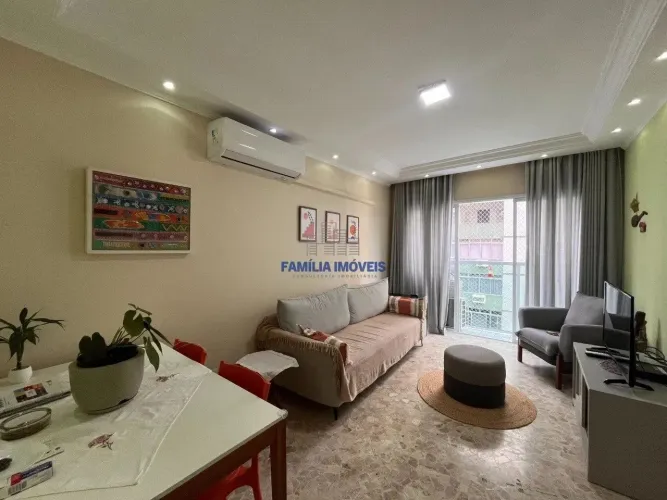 Apartamento á venda 2 quartos com Vista Mar Ponta da Praia Santos