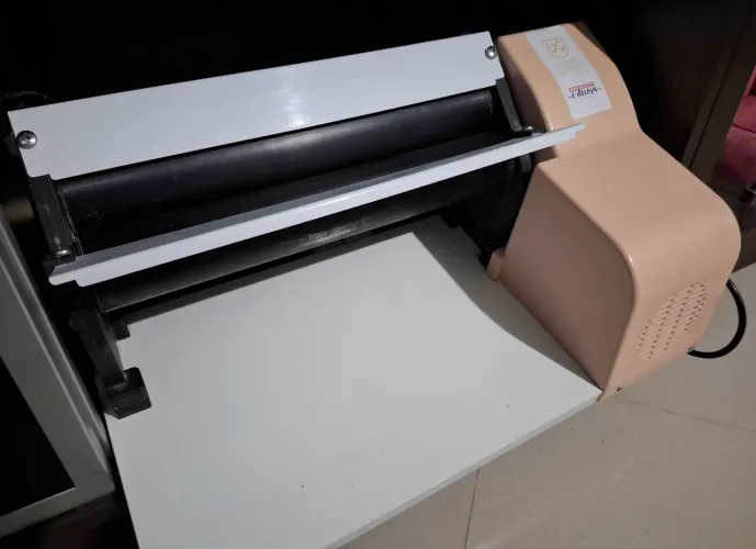 Laminadora elétrica doces e salgados