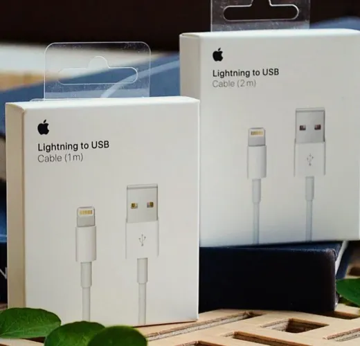 Cabo Lightning para USB Apple 1m e 2m