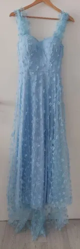 Vestido longo Azul Serenity