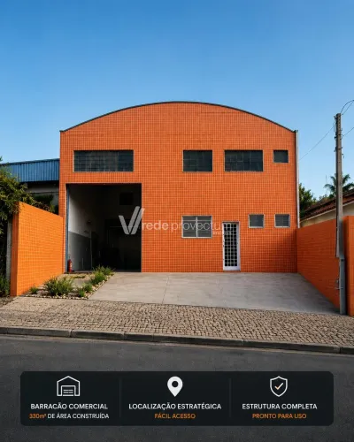 Barracão industrial e comercial em excelente localização .