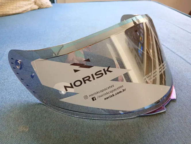 Viseira fumê claro para capacete Norisk Flow