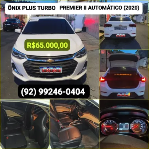 Chevrolet Onix Sedan Plus Premier 1.0 12V TB Flex Aut. 4P 2020