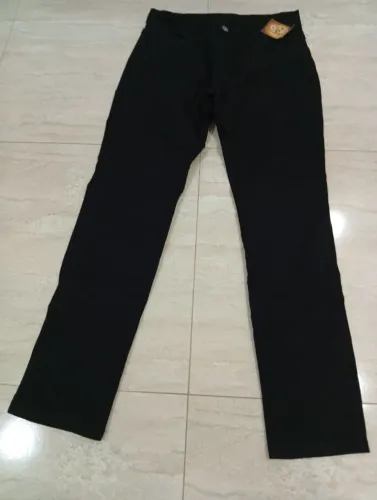 Calça Jeans Masculina Reta 46 Preta - Nova