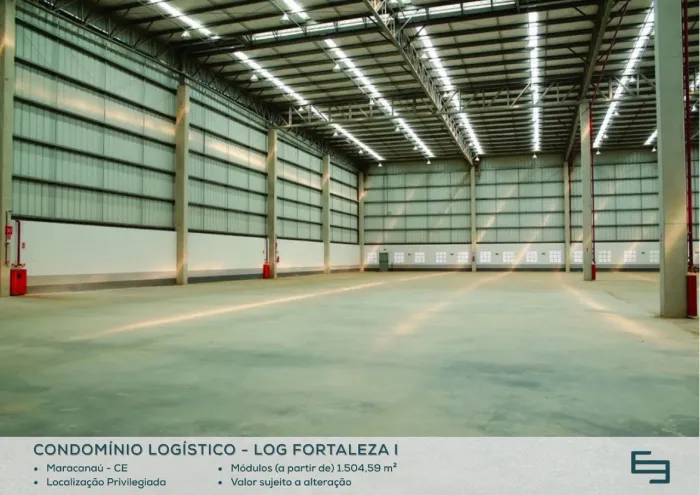 Galpão para alugar em Maracanaú/CE com 1.735,39 m² e 4 docas