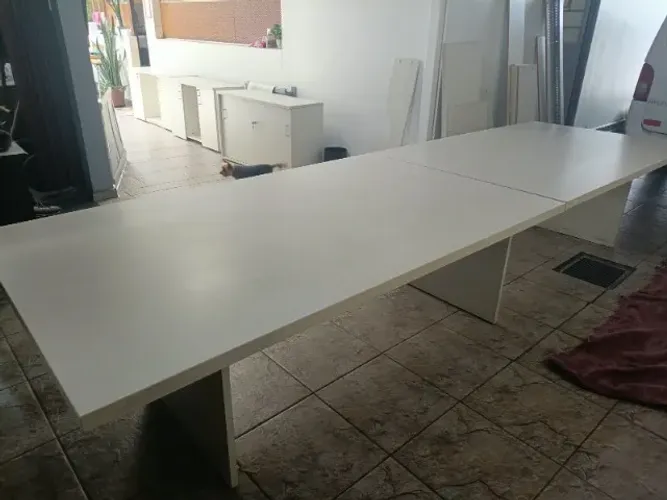 Mesa Reunião Retangular - 4,00x1,20cm - Usada.