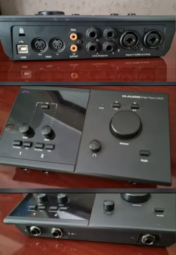 Interface de audio M Audio Fast Track C400
