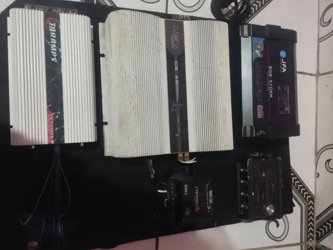 Vendo peças de som automotivel