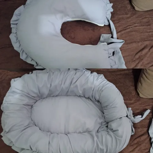 Ninho e almofada amamentação