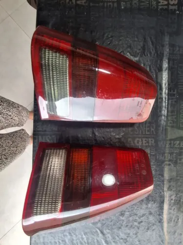 Par De Lanternas Traseira Kade tt Fumê Original Gm
