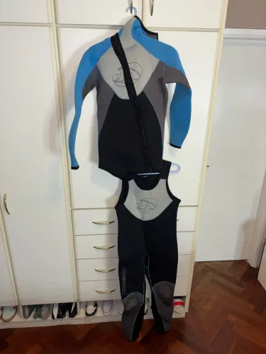 Roupa de Mergulho Masculina Tribord 5mm Neoprene - 2 Peças