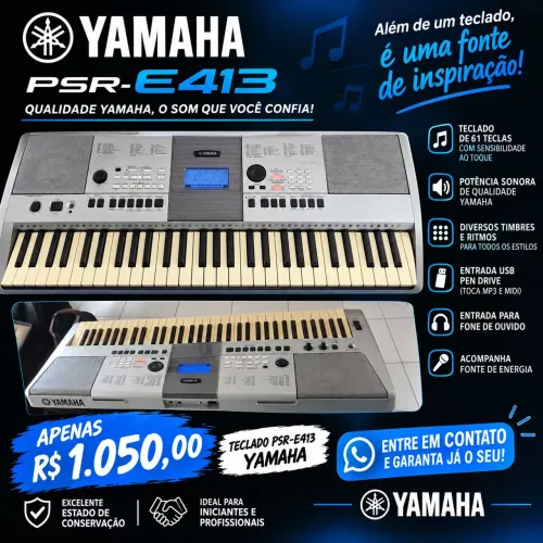 Teclado Yamaha PSR-E413