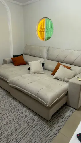 Sofá Cama Off White