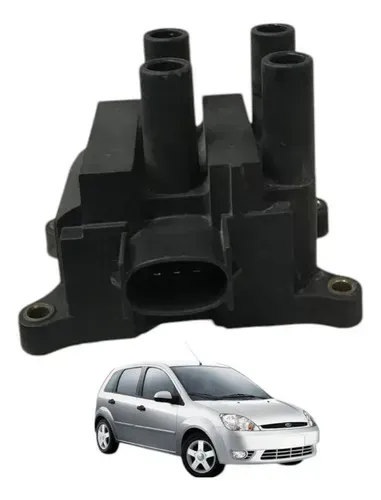 Bobina Ignicao Fiesta Ford Ka 1.0 1.6 8v Zetec 1999 2003 07