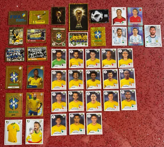 Kit Figurinhas Brasil + Especiais 