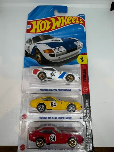 Set Ferrari GTB Hot Wheels 