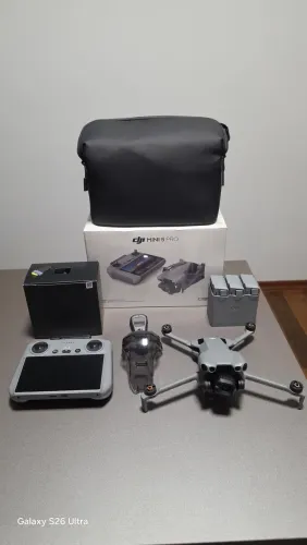 Dji mini 5 pro combo plus rc2 somente ativado 3 baterias 0 ciclo