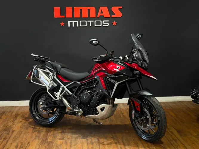 Tiger GT PRO 900 Vermelha 2024 - Apenas 22.300 KM.