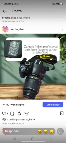 Câmera Nikon