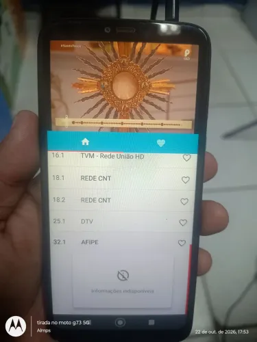 Motorola G7 power - sem carregador
