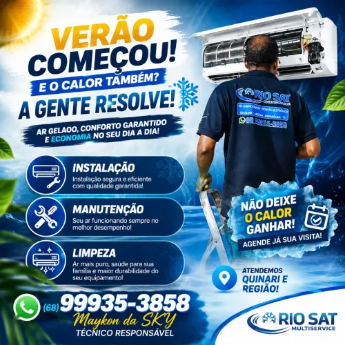 Serviços em ar-condicionado 