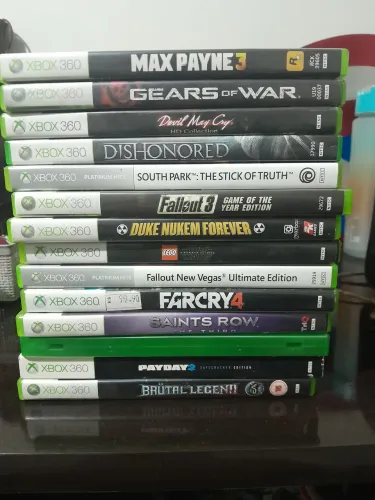 Jogos xbox360 originais (50 cada) aceito negociação