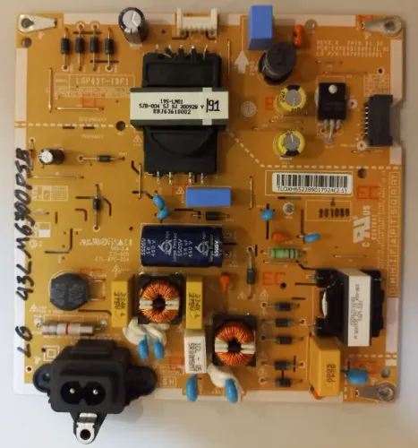 PLACA FONTE TV LG 43LM6300PSB