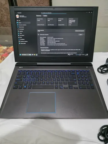NOTEBOOK DELL G7 GAMER INTEL I7 960GB NVME CORSAIR 32GB RAM