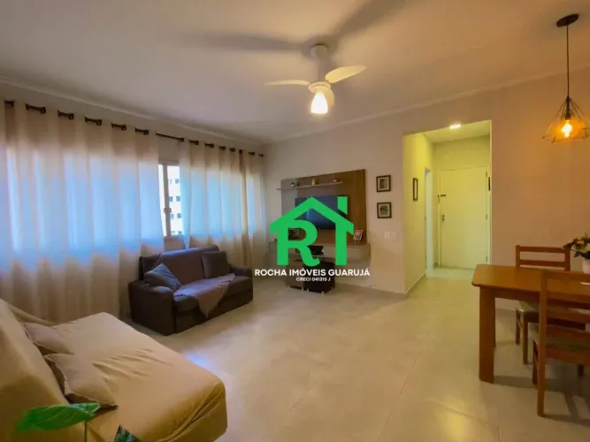 Apartamento com 2 Quartos, 1 vaga, Praia das Pitangueiras - Guarujá/SP