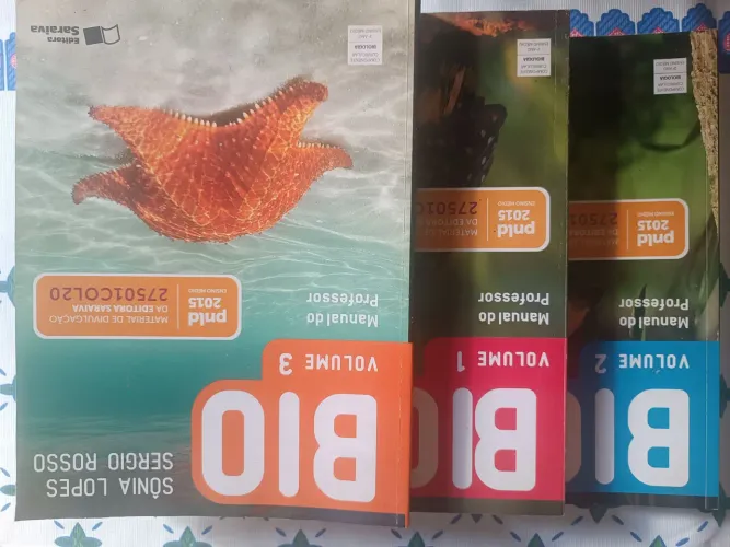 Livros novos. Livros do professor.