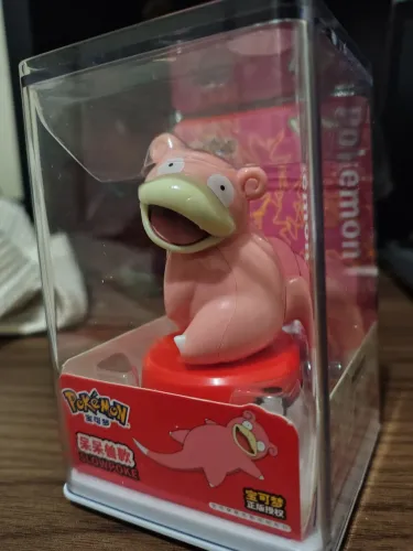 Pokémon Action Figure Acrílico, Slowpoke. Modelo colecionador, NOVO