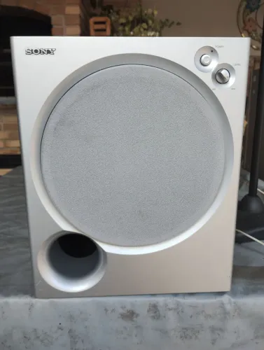 Subwoofer ativo.Sony mod. SA-WMSP85 - 127/220 V. 60 HZ - 100 W.