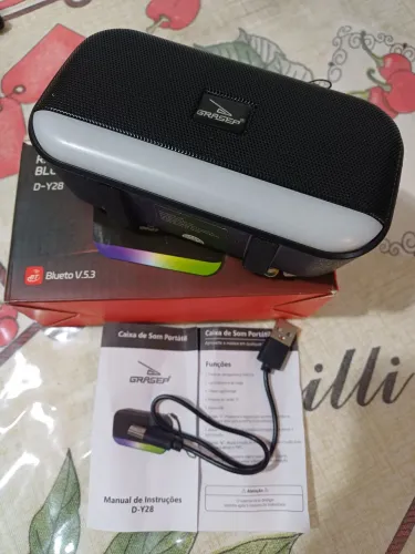 Rádio portátil Bluetooth D-Y28