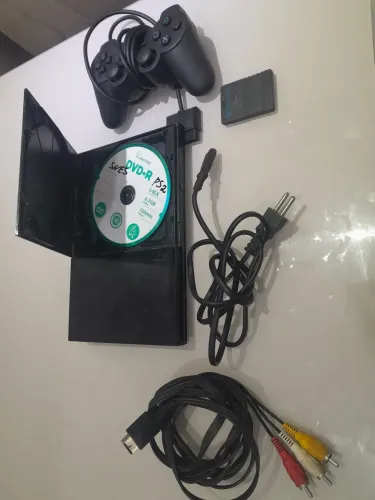 Ps2 slim desbloqueado leitor funcionando