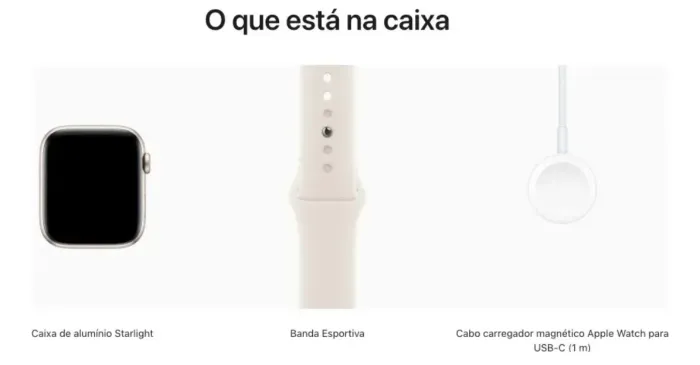 Apple Watch SE 2 44 mm starlight