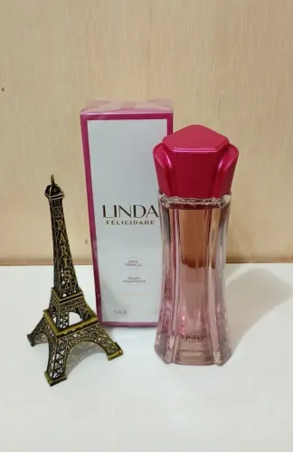 PERFUME FEMININO LINDA FELICIDADE BOTICÁRIO 100ML
