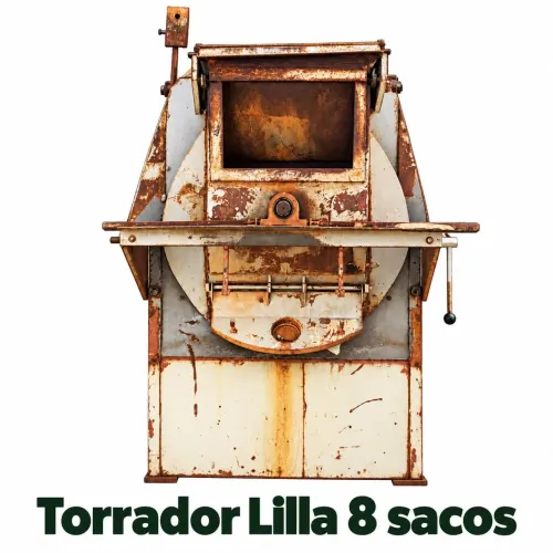 Vendo torrador de cafe 8 sacas desmontado