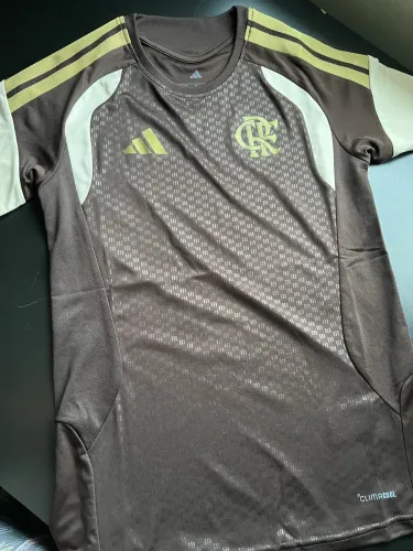 Camisa do Flamengo original Adidas marrom