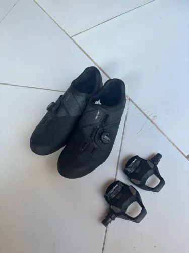 Sapatilha Shimano Rc3 + Pedal Clip Tamanho 41 br