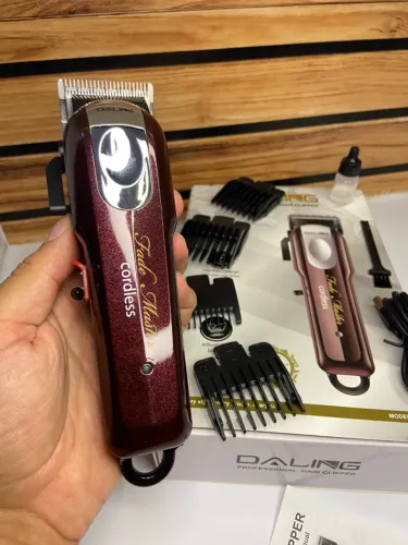 Máquina de Cortar Cabelo Sem Fio Profissional DALING DL-1173 an9