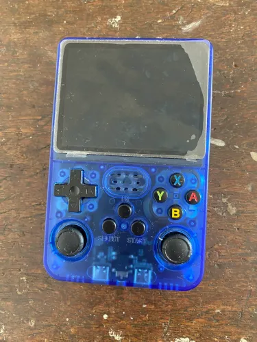 Console R36S Retro - Videogame portatil - Azul 64GB
