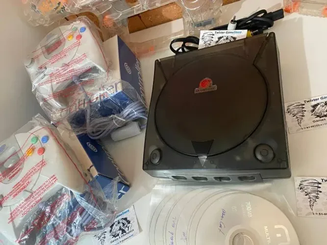 Sega DreamCast + 2 Cont. Novos Origin. + 10 jogos - Revistado - C/ Garantia!! Somos Loja!!